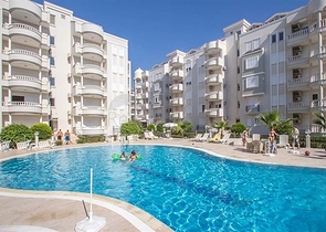 Квартира 2+1 в 150м от Средиземного моря в районе Оба