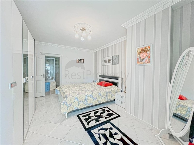 Квартира 2+1 свидом на море и горы в районе Махмутлар