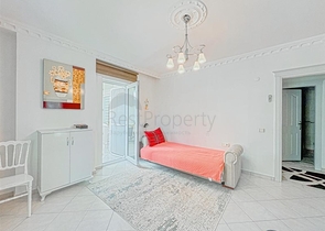 Квартира 2+1 свидом на море и горы в районе Махмутлар