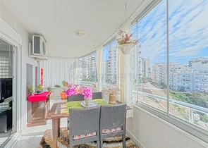 Квартира 2+1 свидом на море и горы в районе Махмутлар