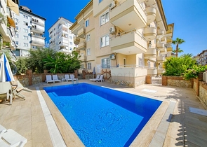 Уютная 2+1 в центре Алании