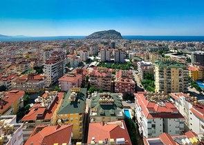 Уютная 2+1 в центре Алании