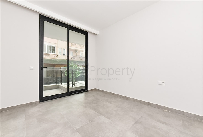 Новая квартира 1+1 в минутной доступности к пляжу Клеопатры