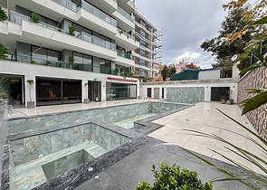 Квартира 1+1 в новом комплексе всего в 200 метрах от пляжа Клеопатры