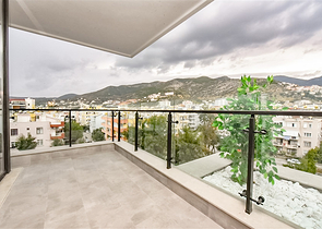 Квартира 1+1 в новом комплексе всего в 200 метрах от пляжа Клеопатры