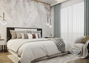 Квартира 1+1 в зеленом районе Авсаллар