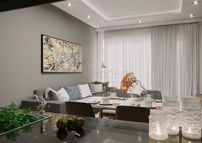 Квартира 1+1 в зеленом районе Авсаллар