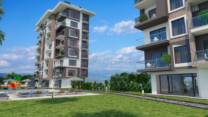 Квартира 1+1 с видом на море