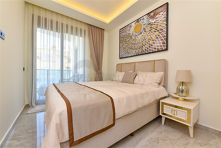 Квартира 1+1 в люкс комплексе в центре Алании