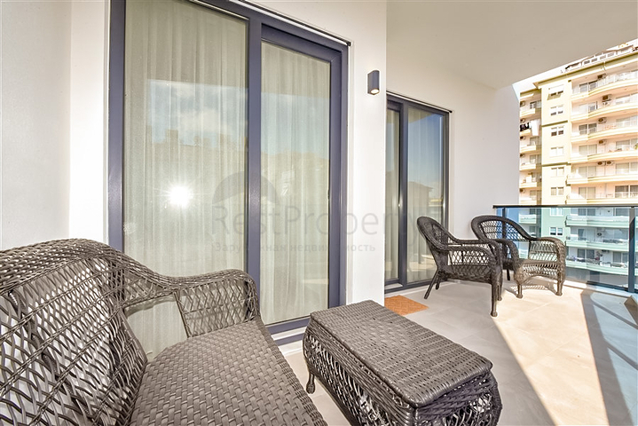 Квартира 1+1 в люкс комплексе в центре Алании