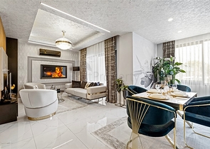 Трехкомнатный пентхаус с дизайнерским ремонтом