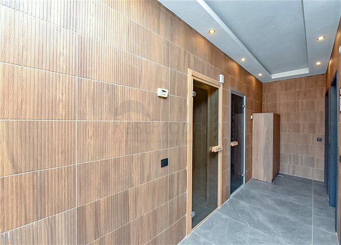 Уютный садовый дуплекс в районе Оба