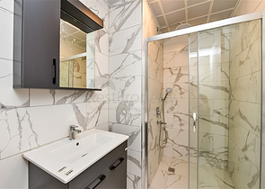 Уютный садовый дуплекс в районе Оба