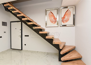 Уютный садовый дуплекс в районе Оба