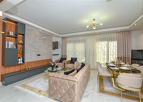 Уютный садовый дуплекс в районе Оба