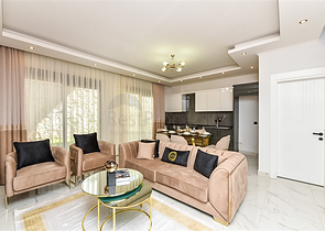 Уютный садовый дуплекс в районе Оба