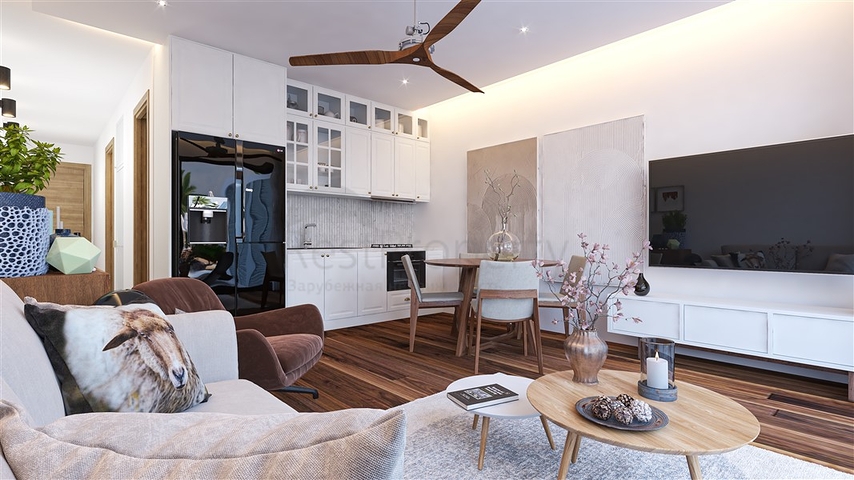 Квартира 1+1 в уникальном проекте на Северном Кипре