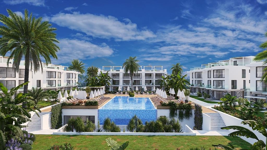 Квартира 1+1 в уникальном проекте на Северном Кипре