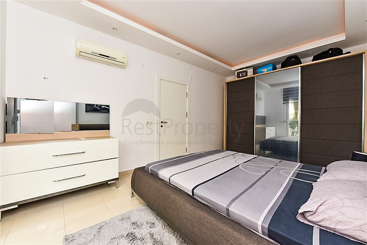 Просторная квартира 2+1 в районе Оба