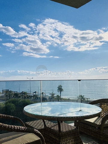 Квартира 1+1 на первой береговой линии с видом на море