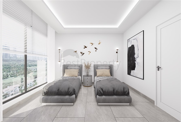 Новый проект премиум класса в районе Махмутлар