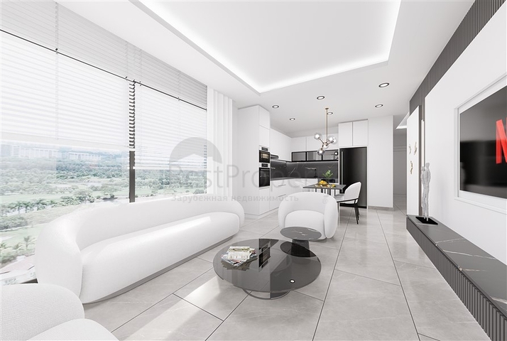 Новый проект премиум класса в районе Махмутлар