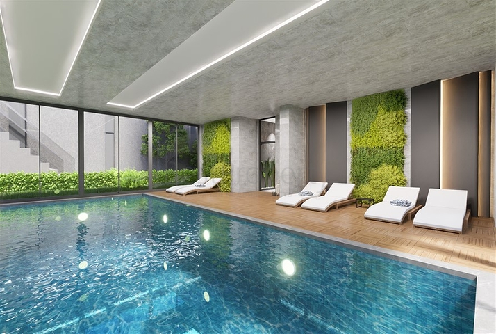 Новый проект премиум класса в районе Махмутлар