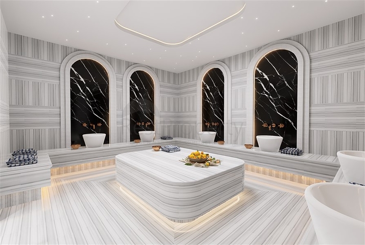 Новый проект премиум класса в районе Махмутлар