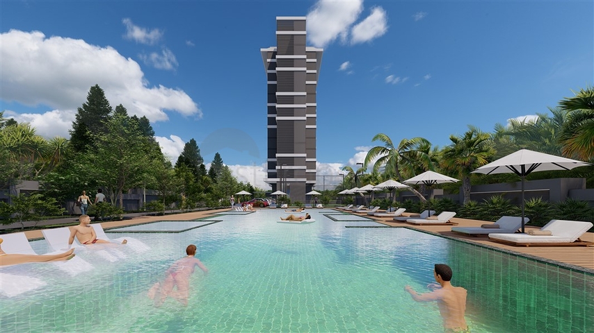 Новый проект премиум класса в районе Махмутлар