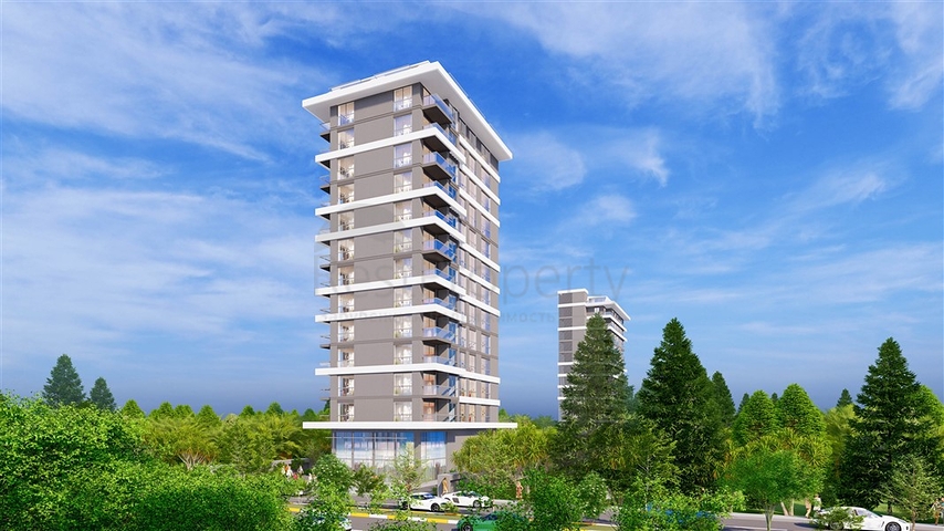 Новый проект премиум класса в районе Махмутлар