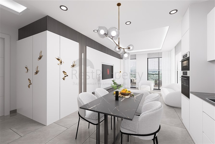 Новый проект премиум класса в районе Махмутлар