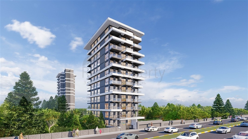 Новый проект премиум класса в районе Махмутлар