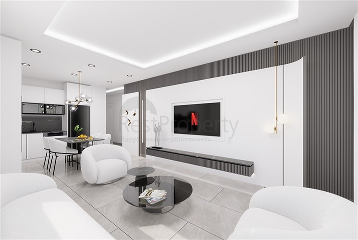 Новый проект премиум класса в районе Махмутлар