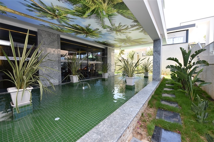 Меблированная двухкомнатная квартира в районе Махмутлар