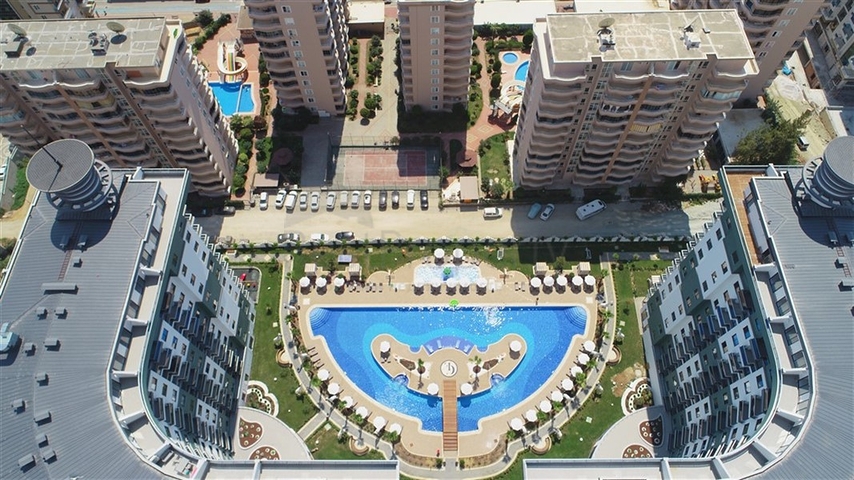 Квартира 1+1 в районе Махмутлар