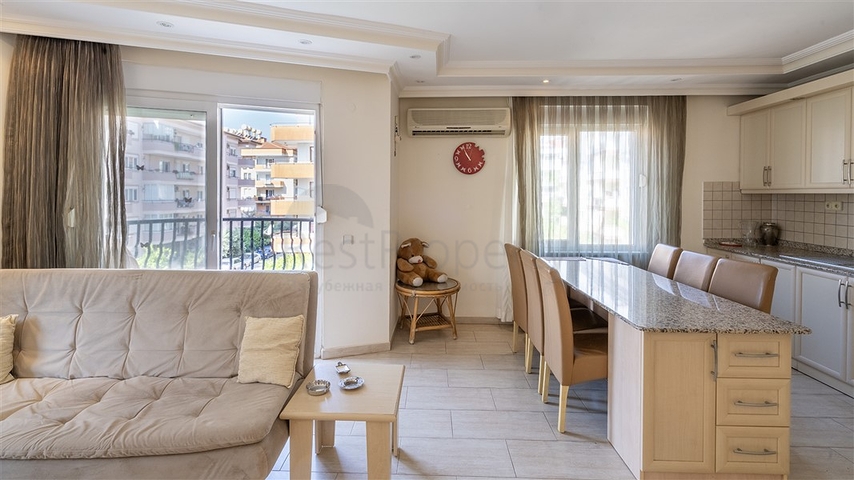 Меблированная квартира 2+1 в районе Оба