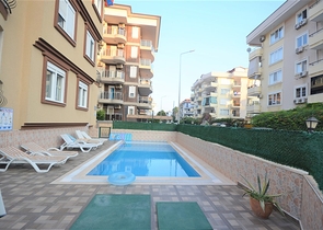 Меблированная квартира 2+1 в районе Оба