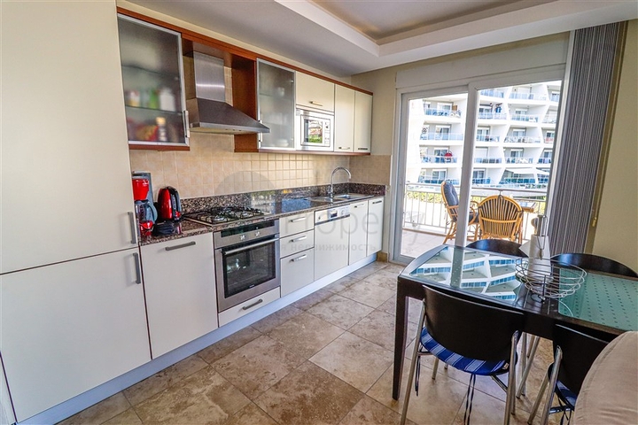 Квартира в центральном районе Алании-Джикджили. 