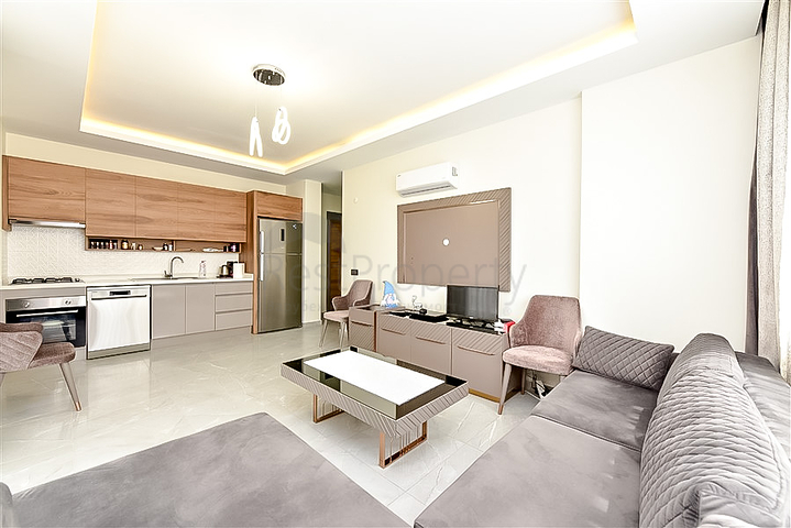 Квартира 1+1 в районе Махмутлар