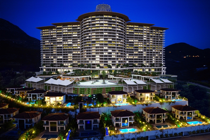 Квартира 1+1 в комплексе отельной концепции.