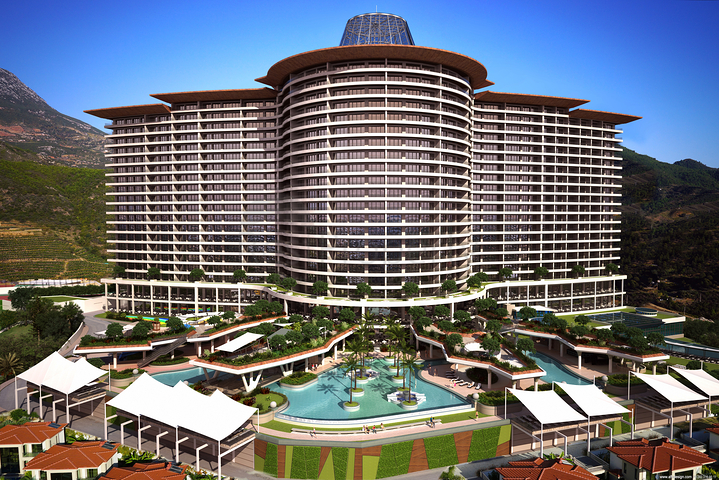 Квартира 1+1 в районе Каргыджак