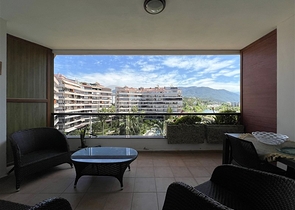 Квартира 2+1 с видом на реку Дим Чай в районе Тосмур