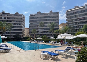 Квартира 2+1 с видом на реку Дим Чай в районе Тосмур