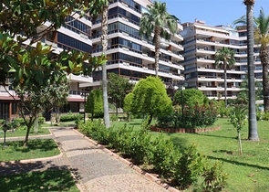 Квартира 2+1 с видом на реку Дим Чай в районе Тосмур