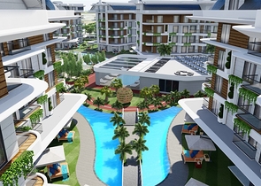 Квартира 1+1 в эксклюзивном комплексе