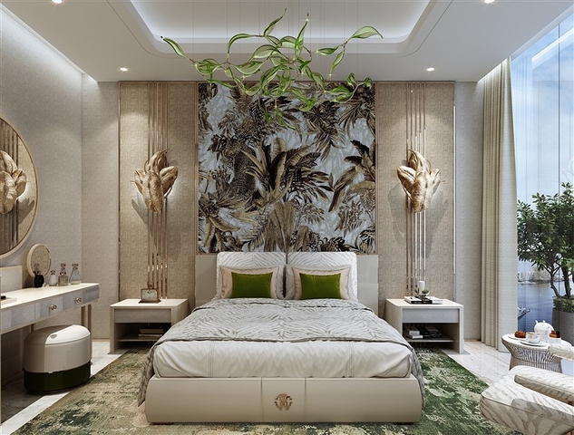 Элитные апартаменты Cavalli с видом на море в Дубай Харбор