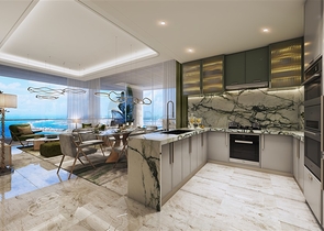 Элитные апартаменты Cavalli с видом на море в Дубай Харбор