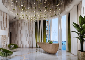 Элитные апартаменты Cavalli с видом на море в Дубай Харбор