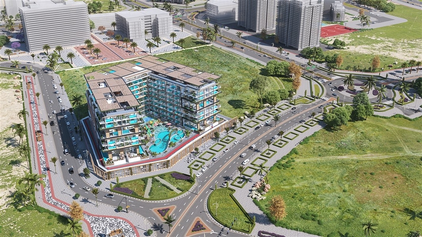 Инвестиционные квартиры с бассейном в Дубае, Арджан