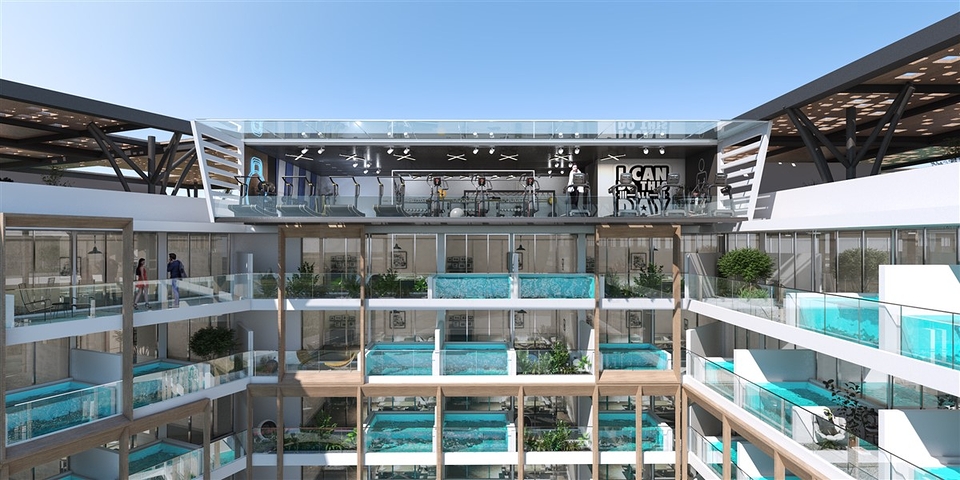 Инвестиционные квартиры с бассейном в Дубае, Арджан